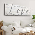 All You Need Is Love Sign IV by Tailored Canvases