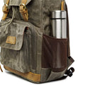 Allacki Waterproof Shock-Resistant Canvas Camera Bag Retro Style Travel Backpack by DailySale