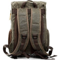 Allacki Waterproof Shock-Resistant Canvas Camera Bag Retro Style Travel Backpack by DailySale
