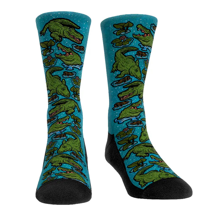 Alligators All-Over by Rock 'Em Socks