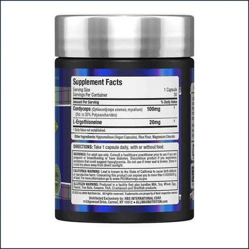 Allmax EGT20+, 30 Capsules by PoorBoySupplements.com