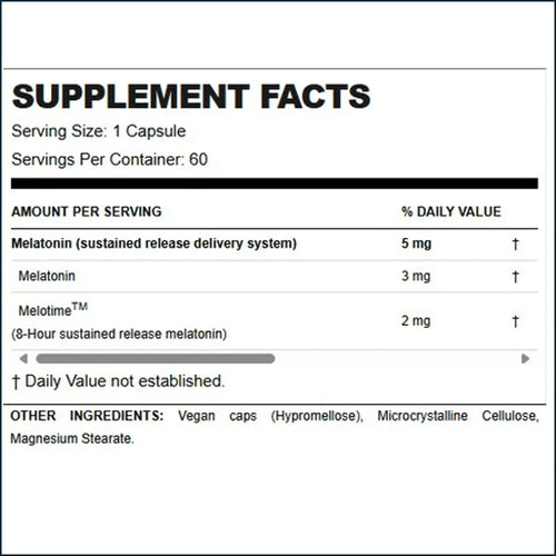 Allmax Melatonin HR, 60 Capsules by PoorBoySupplements.com