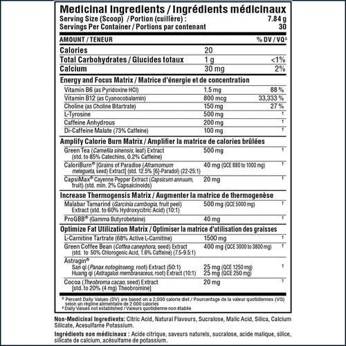 AllMax RapidCuts Extreme Powder, 30 Servings by PoorBoySupplements.com
