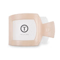 Almond Beige Large Flat Square Hair Clip by TELETIES