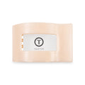 Almond Beige Medium Flat Rectangle Hair Clip by TELETIES