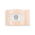 Almond Beige Medium Flat Rectangle Hair Clip by TELETIES