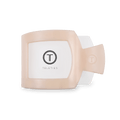 Almond Beige Medium Flat Square Hair Clip by TELETIES
