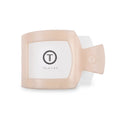 Almond Beige Medium Flat Square Hair Clip by TELETIES