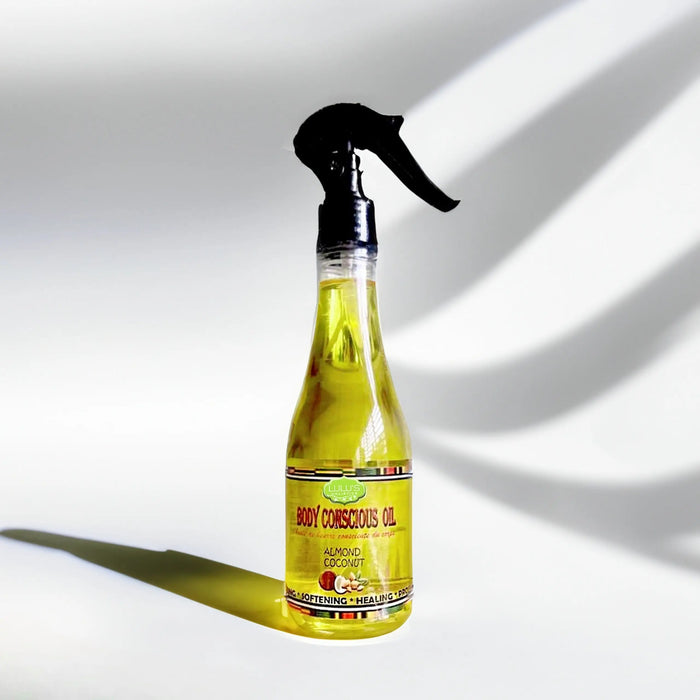 Almond Coconut Body Oil – Lightweight Moisturizing Oil by Lulu’s Holistics