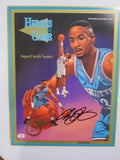 Alonzo Mourning Hornets Signed Magazine by Price Is Right Miami