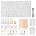 Alphabet Number Silicone Set DIY Casting Mold Jewelry Making Craft by DailySale