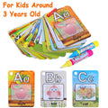 Alphabet Water Coloring Cards with 2 Magic Water Pens by DailySale