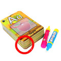 Alphabet Water Coloring Cards with 2 Magic Water Pens by DailySale