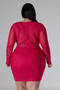 Always Involved Dress - Plus Size by Fasheabe