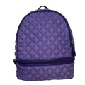 Alyssa Lightweight Quilted Nylon Backpack Purse by MiamiLeathers.com