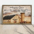 Amazing Grace Family Sign II by Tailored Canvases