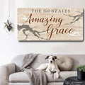 Amazing Grace Sign by Tailored Canvases
