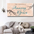 Amazing Grace Sign by Tailored Canvases