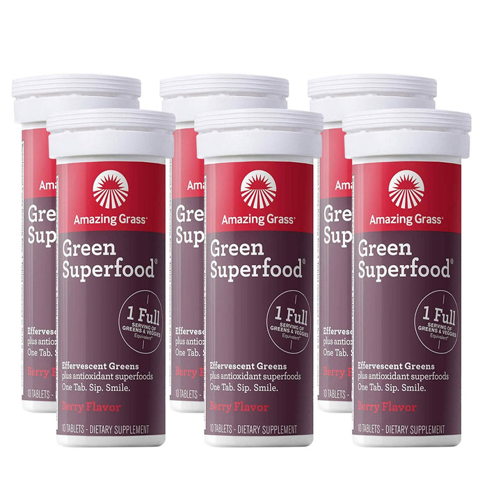 Amazing Grass Green Superfood Water Flavoring Tablet with Antioxidants and Alkalizing Greens by DailySale