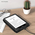 Amazon Kindle Paperwhite (2024) and Colorsoft Case - Folio, Hand Strap & Kickstand | Indy Series by Zerodamage Sahara Case LLC