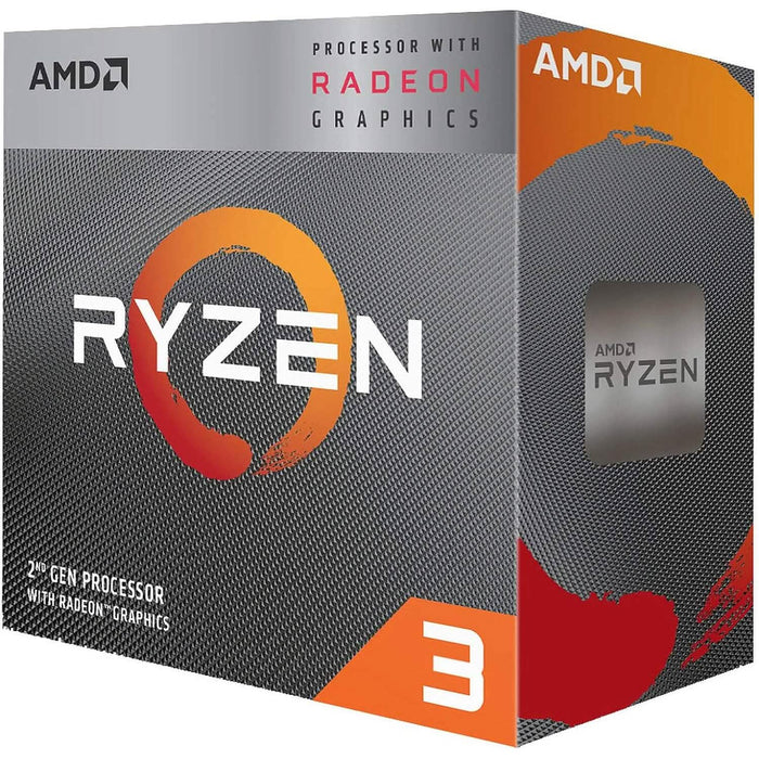 AMD Ryzen 3 3200G 4-Core Unlocked Desktop Processor with Radeon Graphics (Refurbished) by DailySale