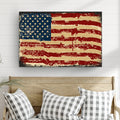 American Flag Canvas Wall Art by Tailored Canvases