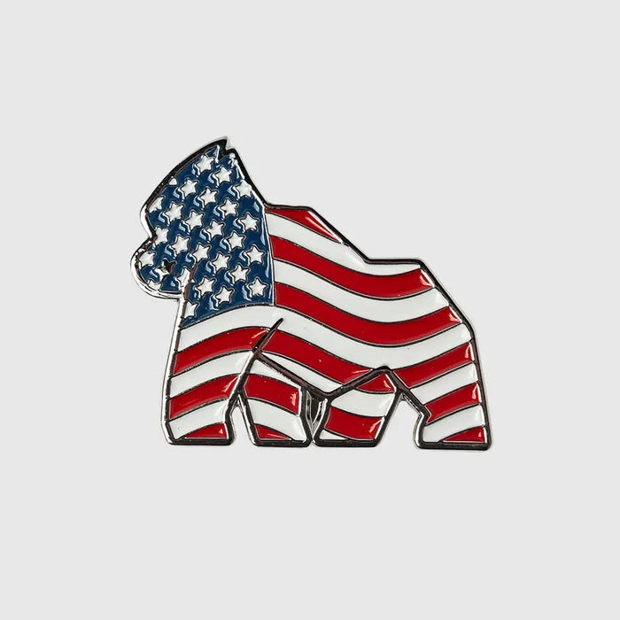 American Flag Gorilla Ball Marker by Guerrilla Golf