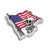 American Skeleton - Hard Hat Decal