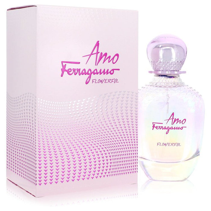 Amo Flowerful by Salvatore Ferragamo Eau De Toilette Spray 3.4 oz for Women by Avera Group