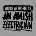 Amish Electrician - Safety Yellow Hi-Vis T-Shirt by Armed American Supply