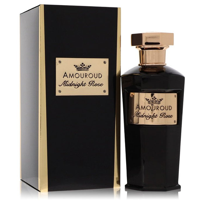 Midnight Rose by Amouroud Eau De Parfum Spray (Unisex) 3.4 oz for Women by Avera Group
