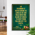 An Irishman Is Never Drunk Sign by Tailored Canvases
