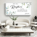 And I Will Restore To You - Joel 2:25 Faith Sign by Tailored Canvases