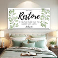 And I Will Restore To You - Joel 2:25 Faith Sign II by Tailored Canvases