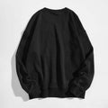 Angel and Letter Graphic Oversized Thermal Sweatshirt by DailySale