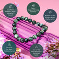 Angel Energy – Rare Seraphinite Bracelet of Transformation by Conscious Items