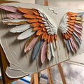 Angelic Wings Wall Art by Tailored Canvases