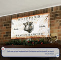 Angus Ranch Sign III by Tailored Canvases