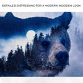 Animals Forest Bear Illustration Canvas Wall Art II by Tailored Canvases
