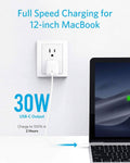 Anker 30W Compact USB-C Wall Charger with Power Delivery, PowerPort Atom (Refurbished) by DailySale