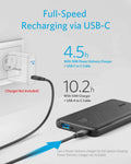Anker USB-C Portable Charger, 18W PowerCore Slim 10000 PD, 10000mAh Power Delivery Power Bank (Refurbished) by DailySale