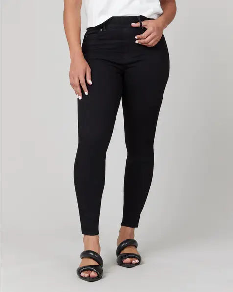 Ankle Skinny Jeans - Clean Black by Boutique 23