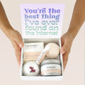 Anniversary Gift Double Circle Necklace Spa Gift Box Set by Dear Ava