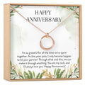 Anniversary Gift Necklace by Dear Ava