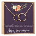 Anniversary Gift Necklace by Dear Ava