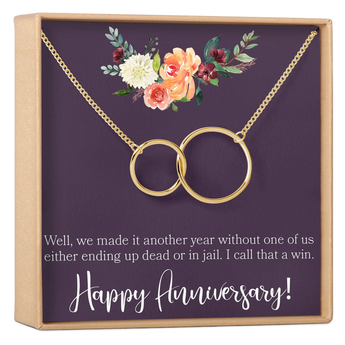 Anniversary Gift Necklace by Dear Ava