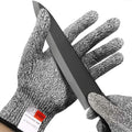 Anti-Cut Gloves 5 Grade Safety Cut Proof Stab Resistant Stainless Steel by DailySale