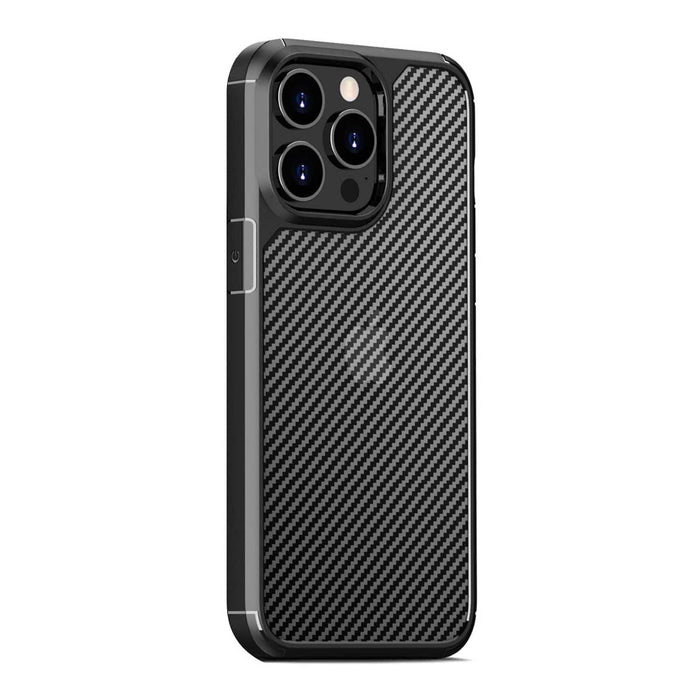 iPhone 15 Pro Carbon-Fiber Case - Rugged Protection | Venture Series by Zerodamage Sahara Case LLC