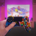 Anti-slip PS4 Silicone Cover & Thumb Grip Set by DailySale