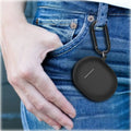 Anti-Slip Silicone Case for Google Pixel Buds Pro Headphones - Black by Zerodamage Sahara Case LLC